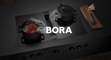 BORA Professional 3.0 schwarze Kochfeldabsaugung Farbe all black